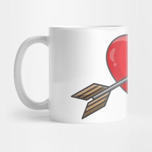 ARROW TO THE HEART Mug